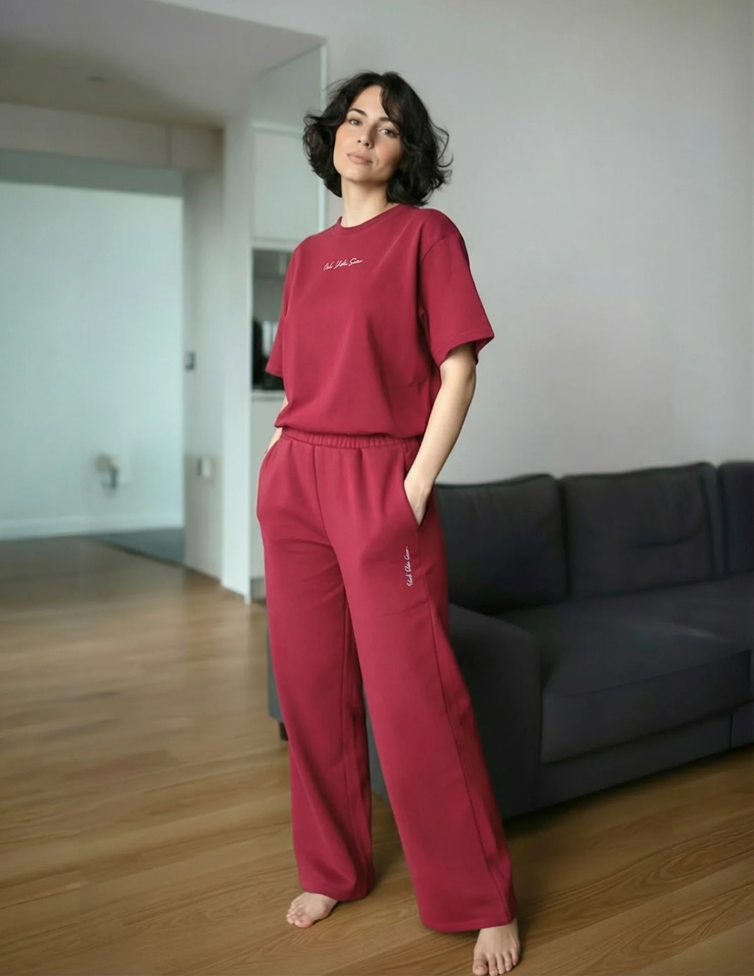 The Sunday women's Relaxed Fit Solid Co-Ords