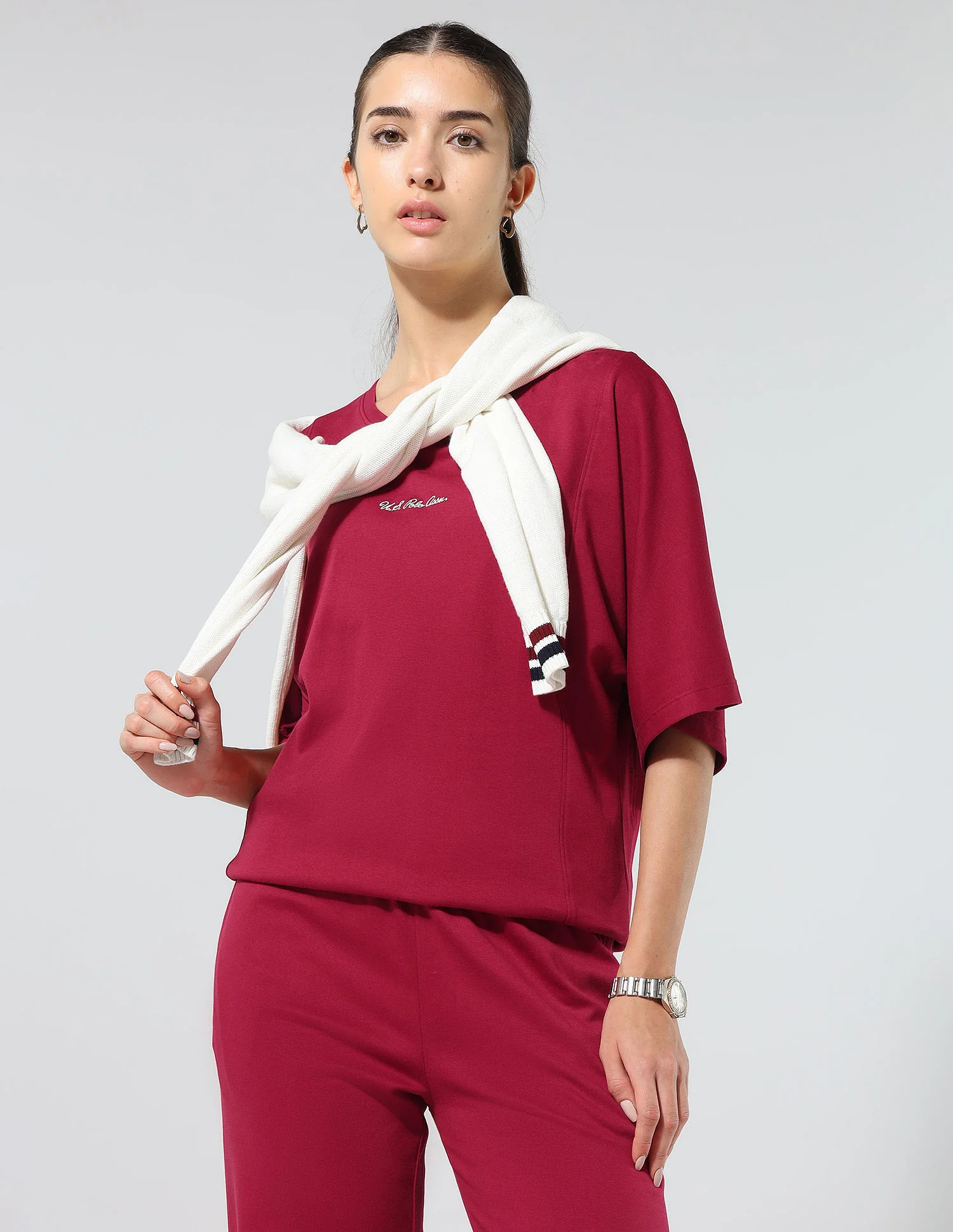 The Sunday women's Relaxed Fit Solid Co-Ords - Image 4