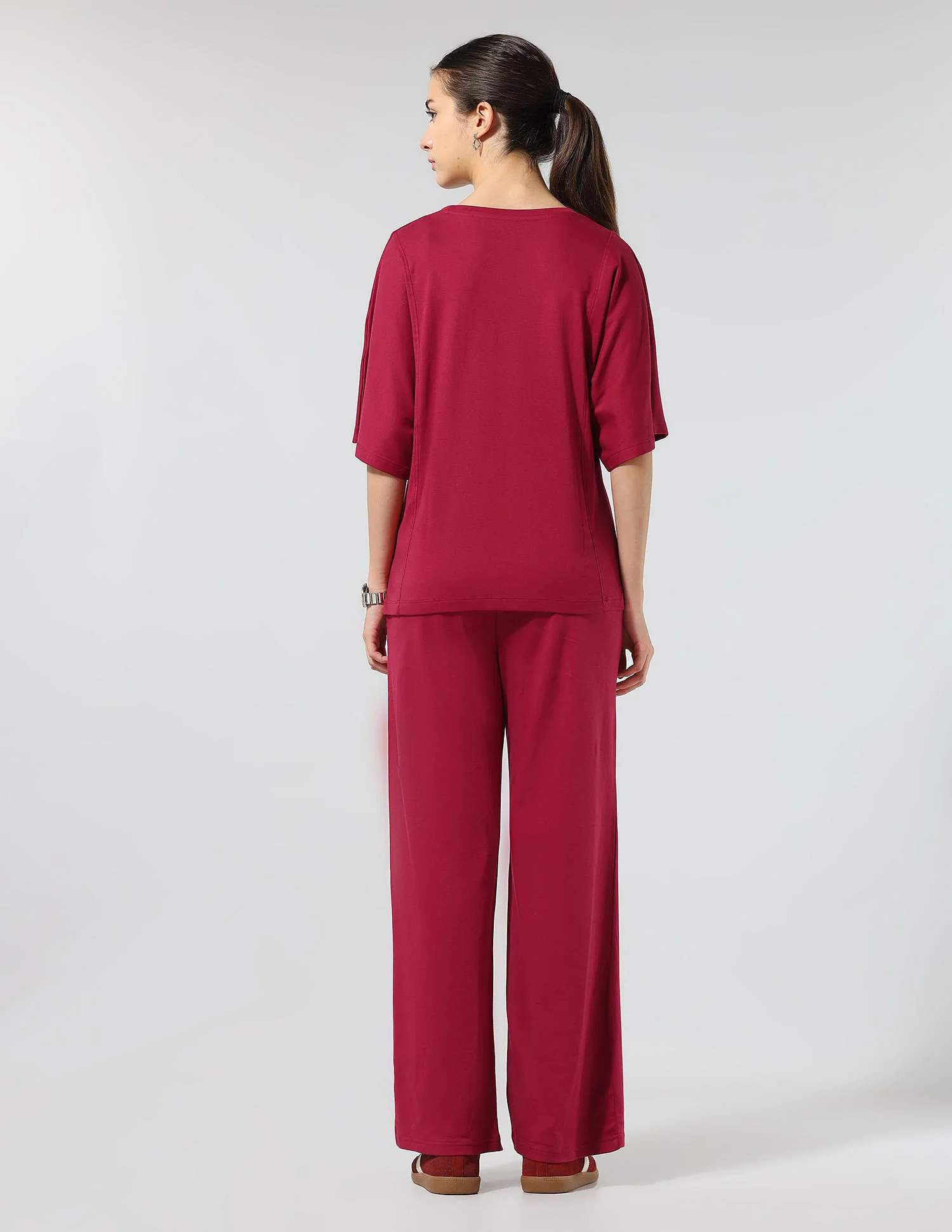 The Sunday women's Relaxed Fit Solid Co-Ords - Image 6