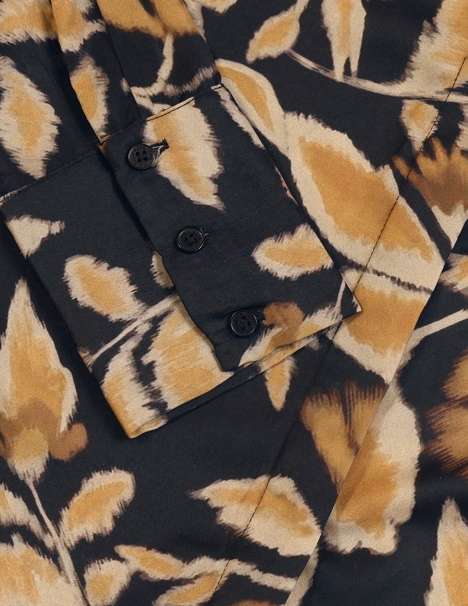 Satin Floral Printed Shirt - Image 9