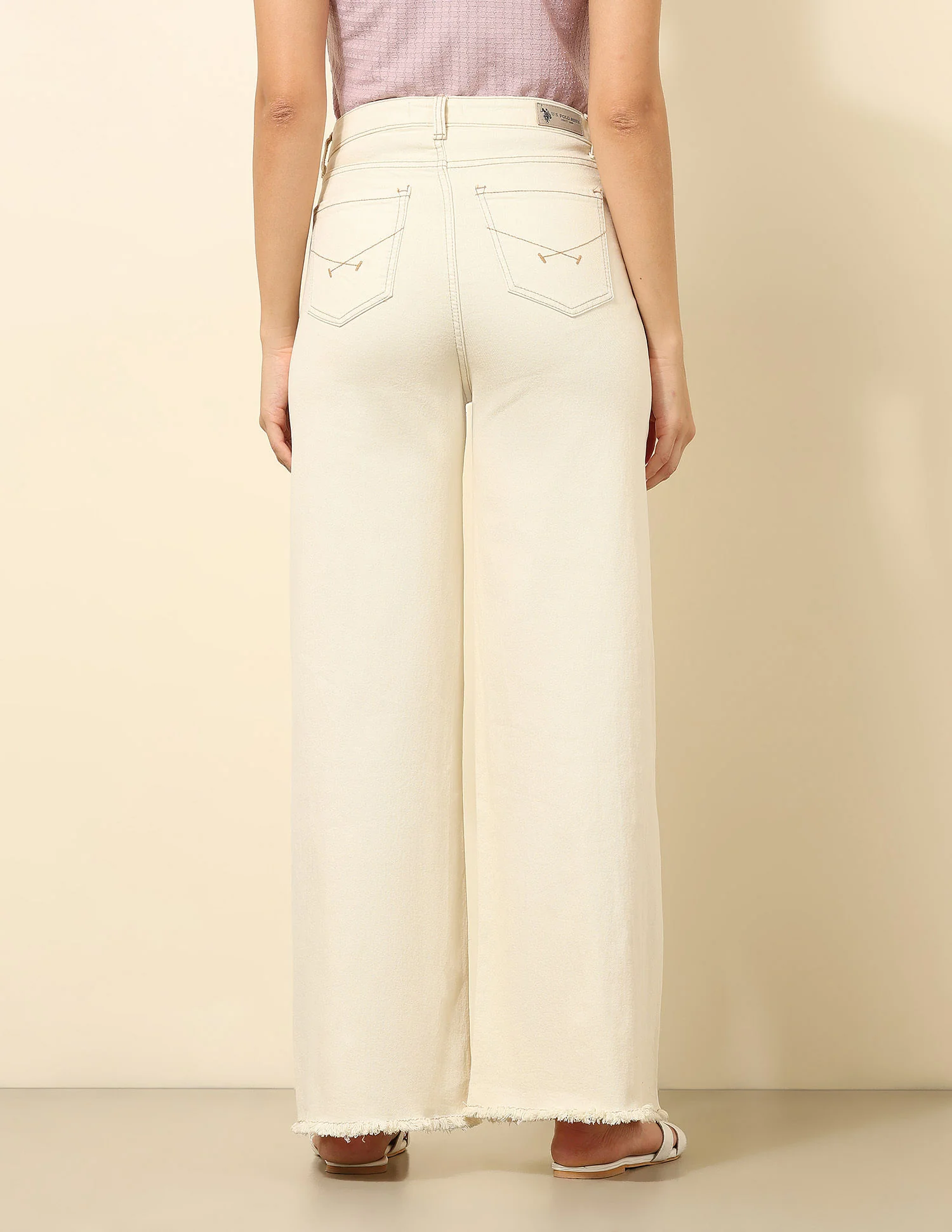 High Rise Ultra Wide Leg Fit Jeans - Image 5